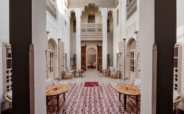 Riad 72.  Marrakech. Photo by Alan Keohane www.still-images.net